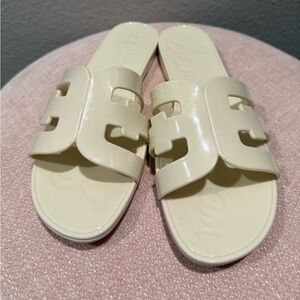 Sam Edelman BAY JELLY SLIDE SANDAL size 9.